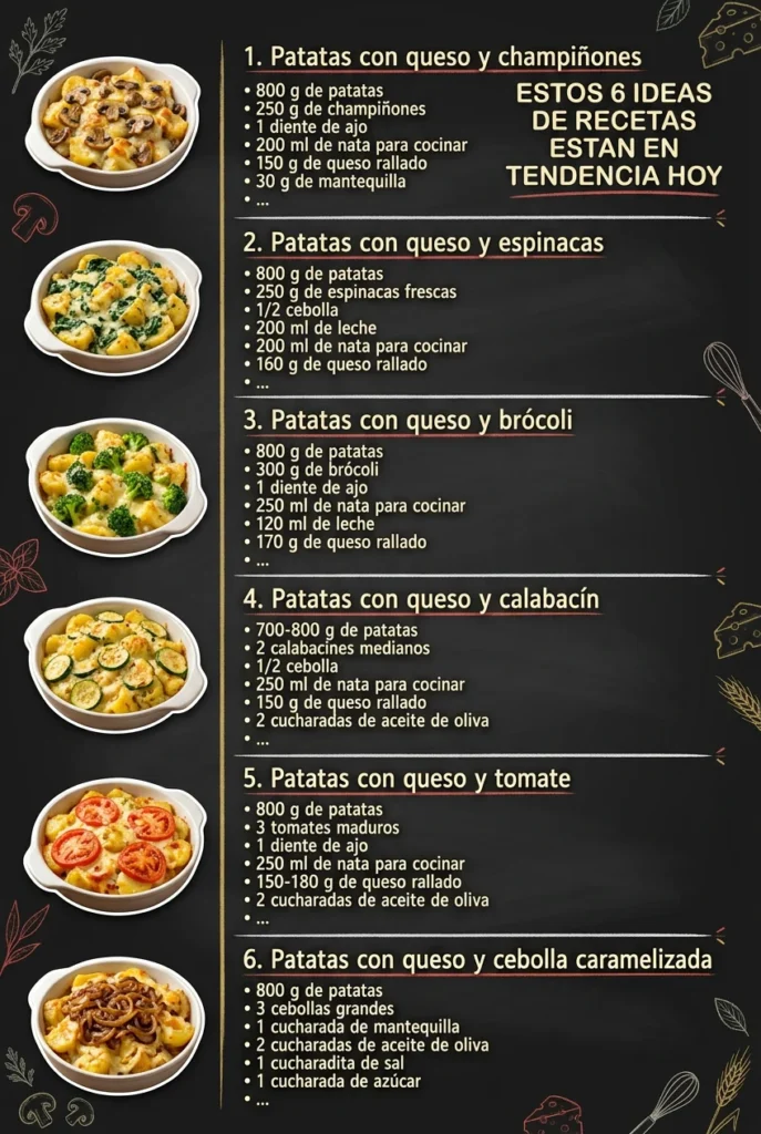 Estos 6 Ideas de Recetas estan en tendencia hoy