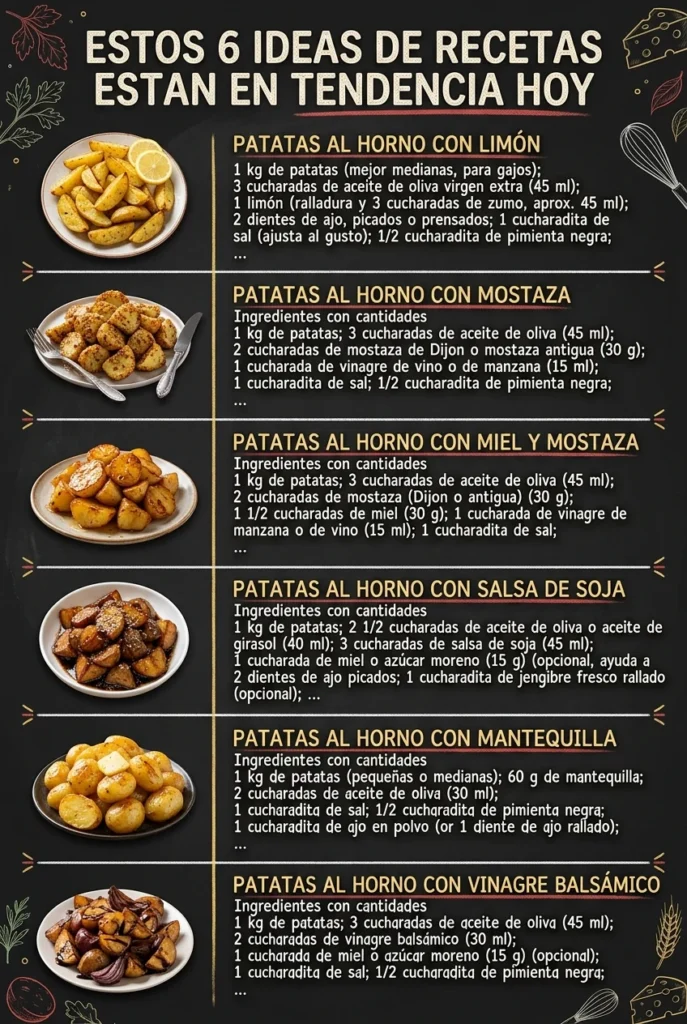 Estos 6 Ideas de Recetas estan en tendencia hoy