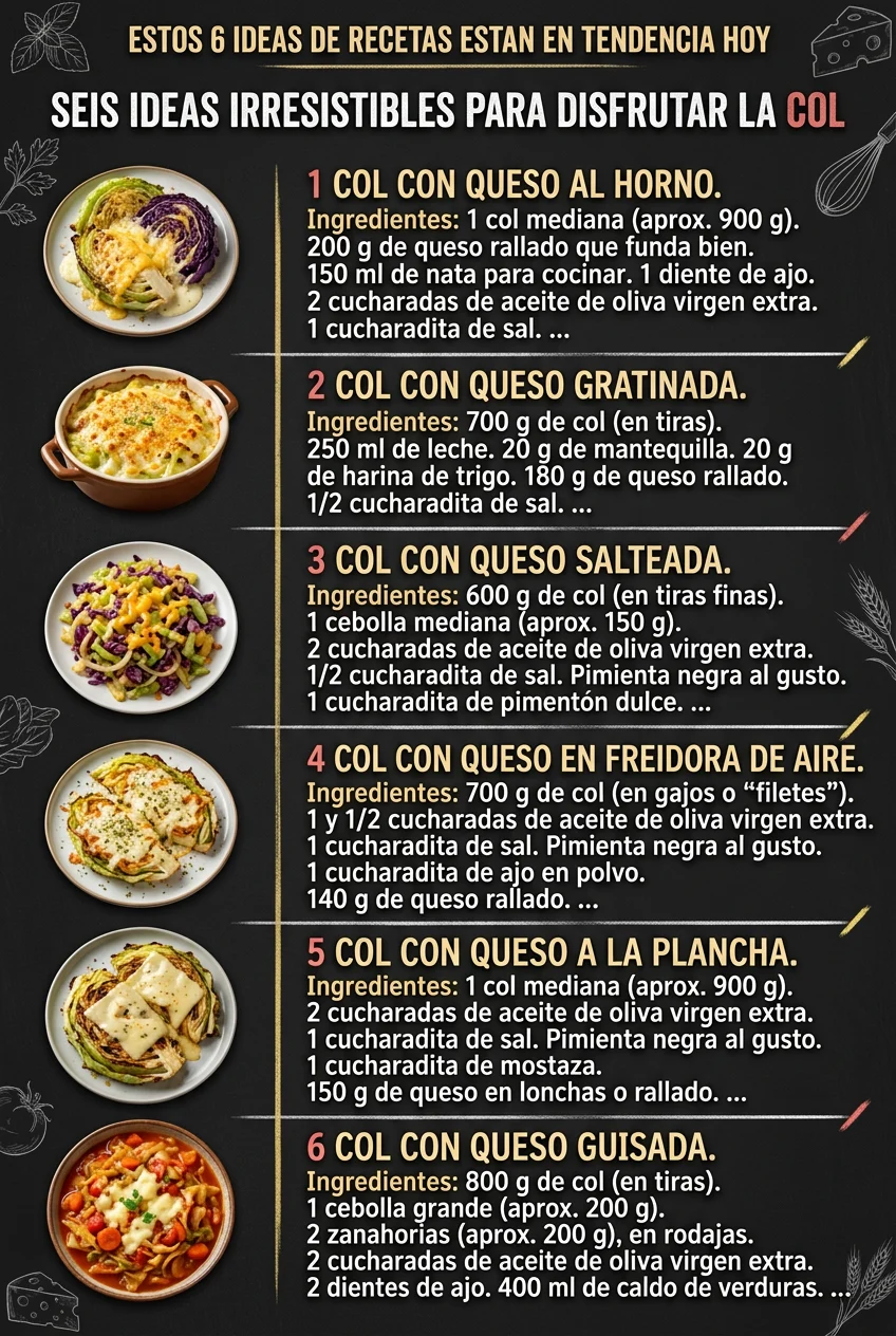 Estos 6 Ideas de Recetas estan en tendencia hoy