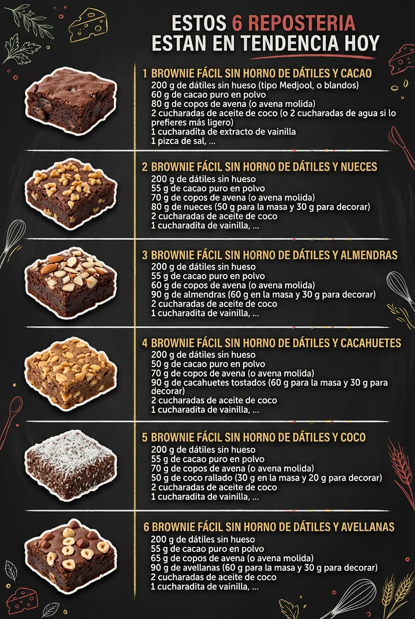 Estos 6 Reposteria estan en tendencia hoy