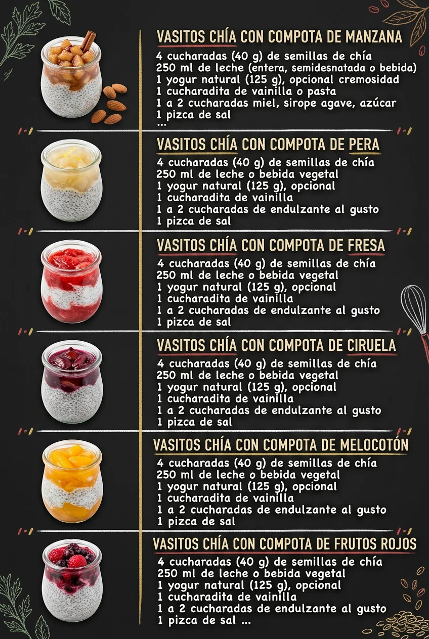 Hoy son viral 6 Cremas y Postres para cada dia