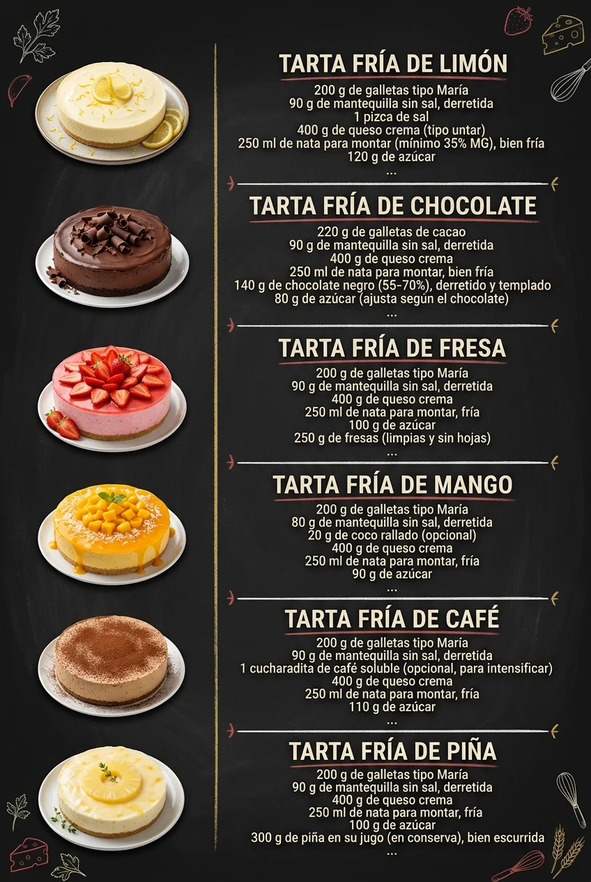 Hoy son viral 6 Cremas y Postres para cada dia