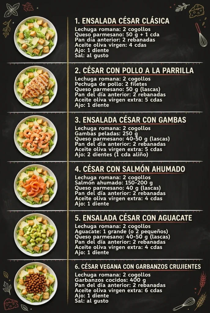 Hoy son viral 6 Ensaladas para cada dia