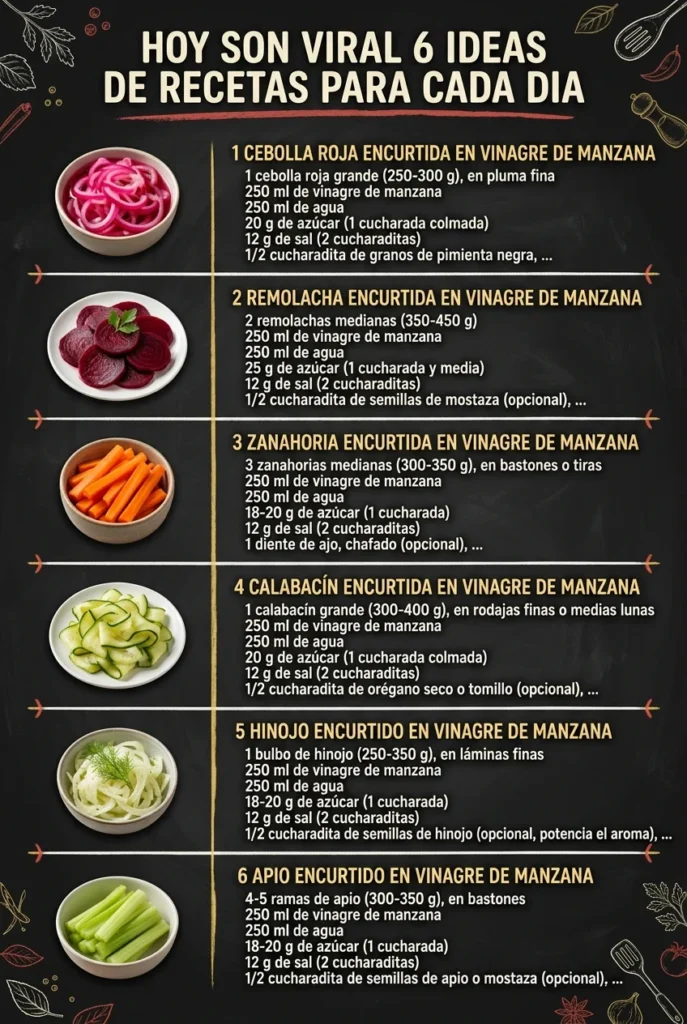 Hoy son viral 6 Ideas de Recetas para cada dia