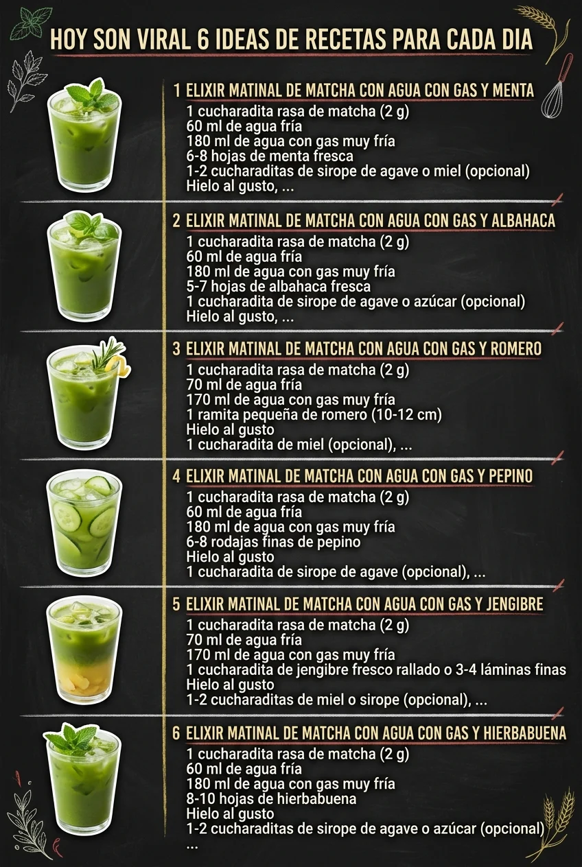 Hoy son viral 6 Ideas de Recetas para cada dia