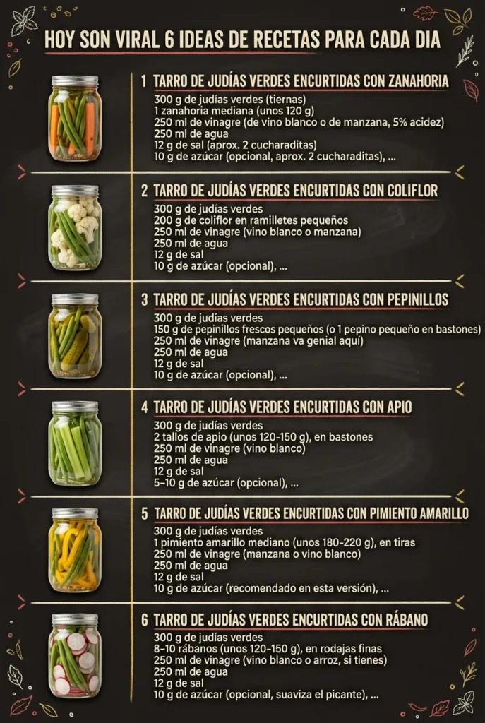 Hoy son viral 6 Ideas de Recetas para cada dia