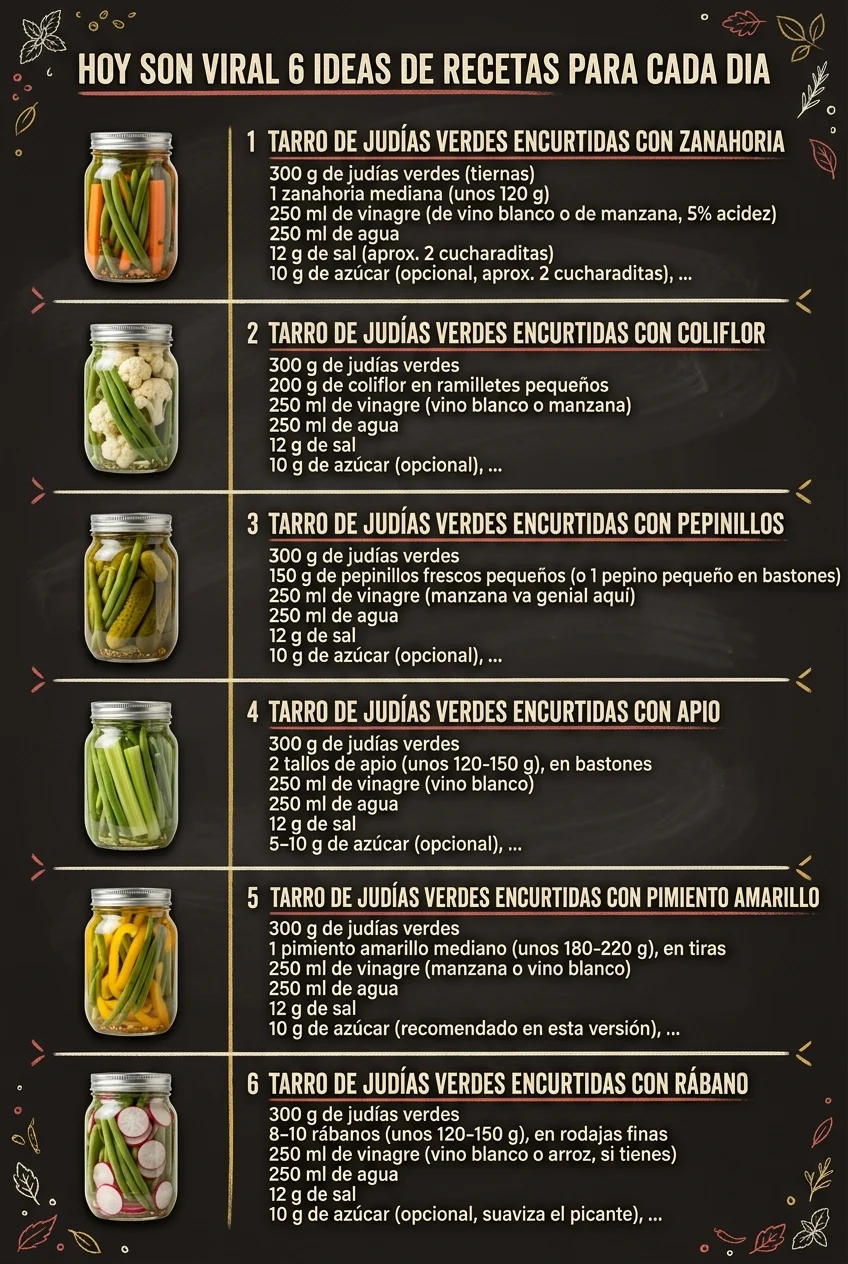 Hoy son viral 6 Ideas de Recetas para cada dia