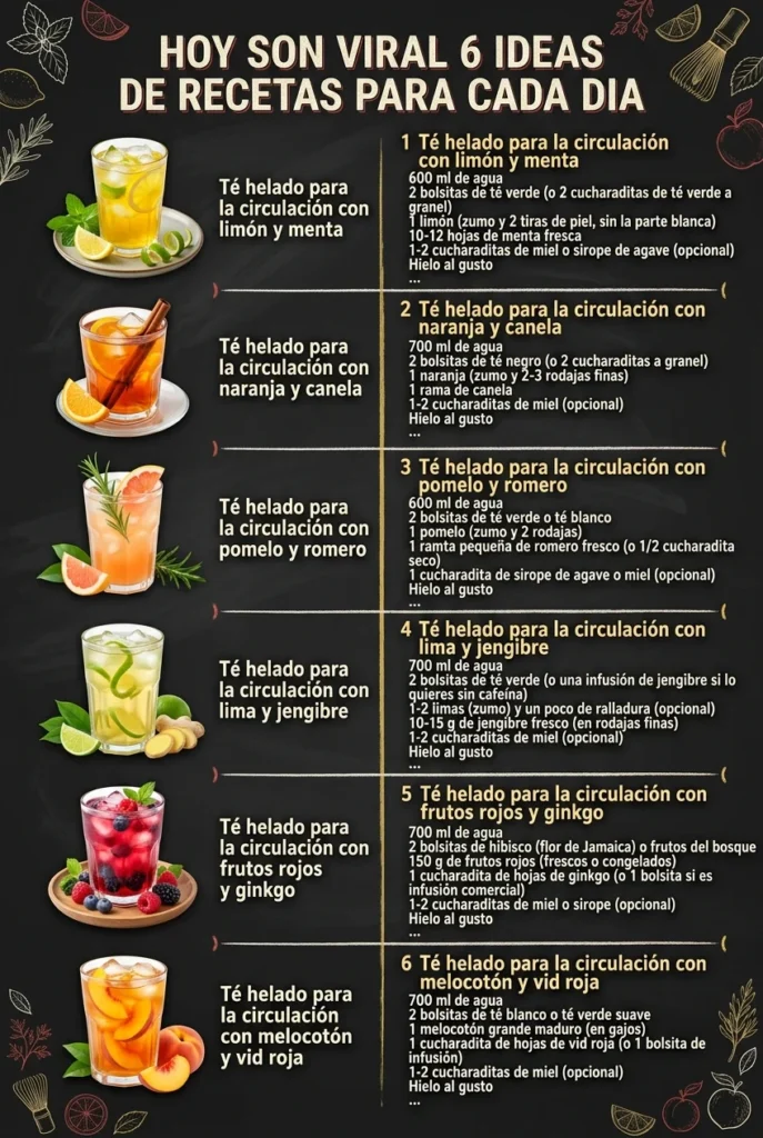 Hoy son viral 6 Ideas de Recetas para cada dia