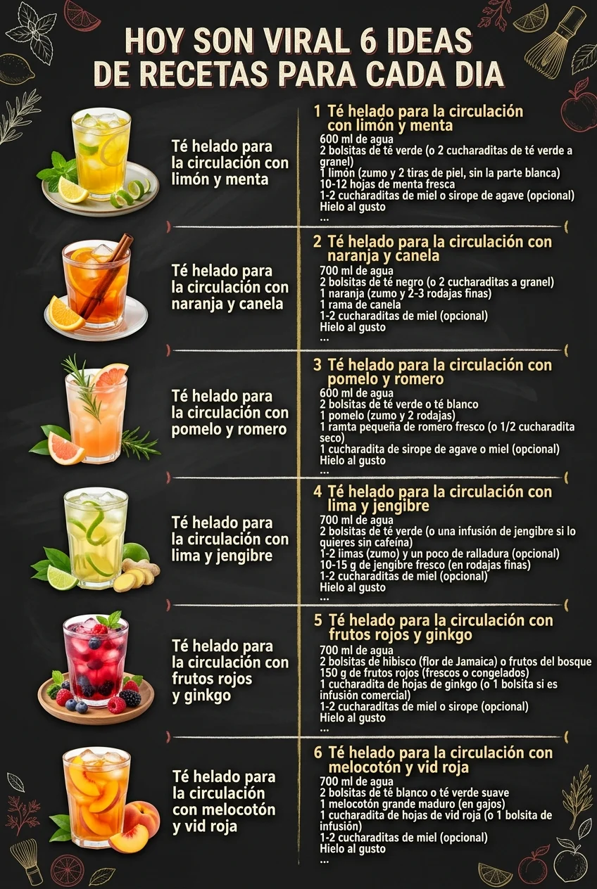 Hoy son viral 6 Ideas de Recetas para cada dia