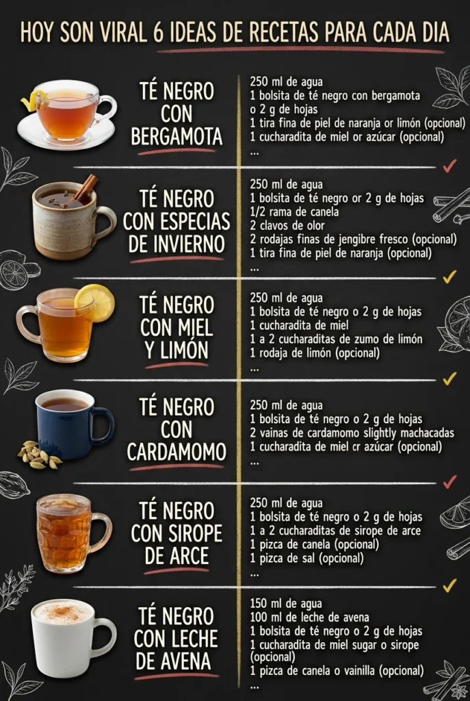 Hoy son viral 6 Ideas de Recetas para cada dia