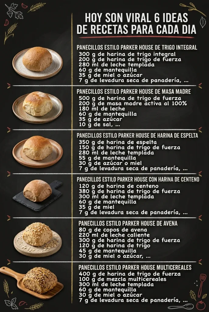 Hoy son viral 6 Ideas de Recetas para cada dia