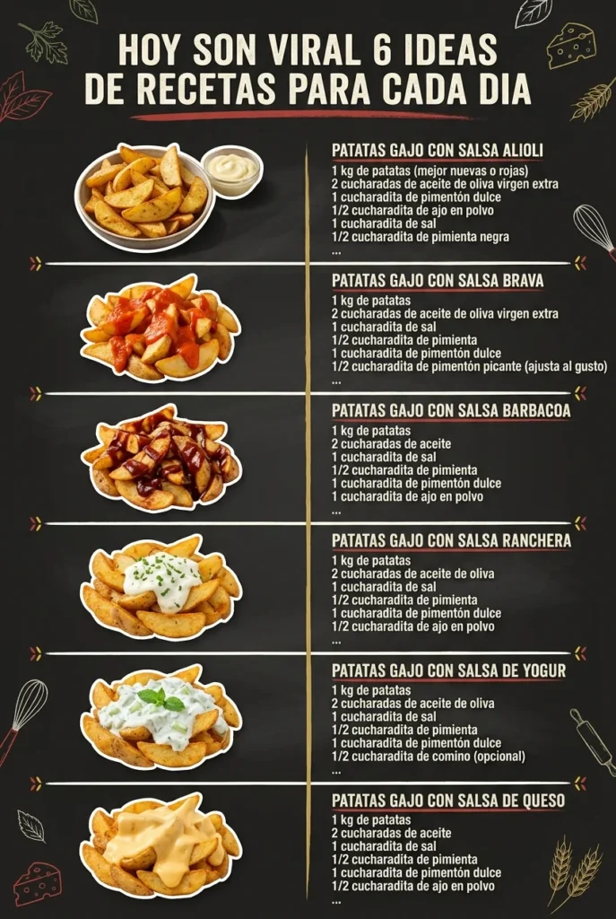 Hoy son viral 6 Ideas de Recetas para cada dia