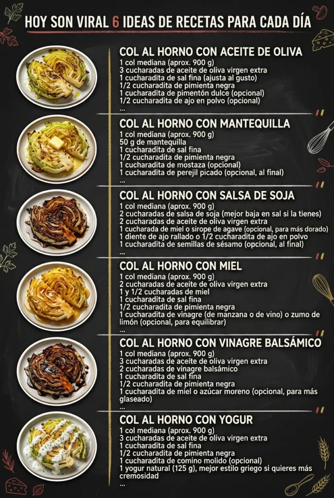 Hoy son viral 6 Ideas de Recetas para cada dia