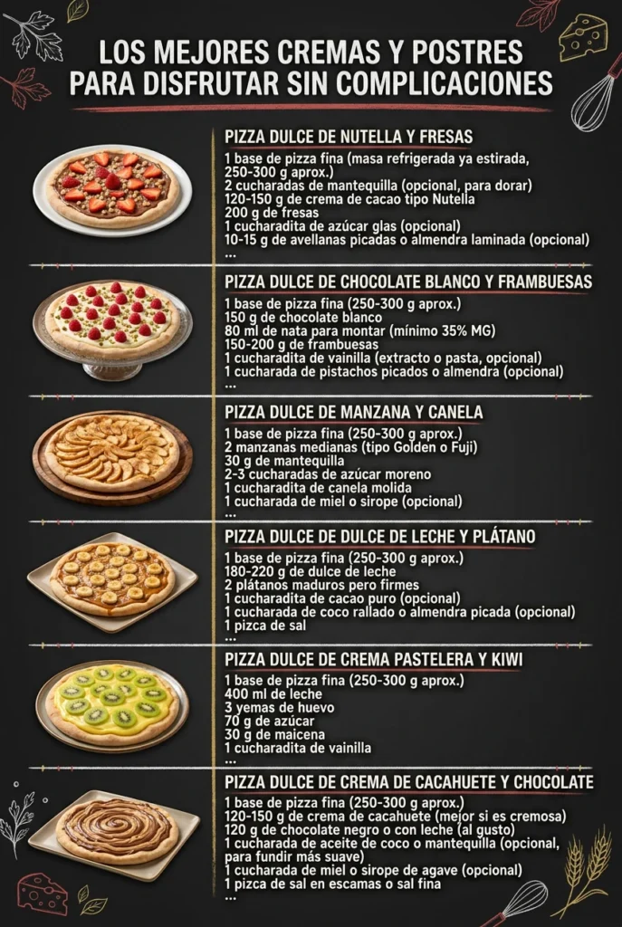 Los mejores Cremas y Postres para disfrutar sin complicaciones