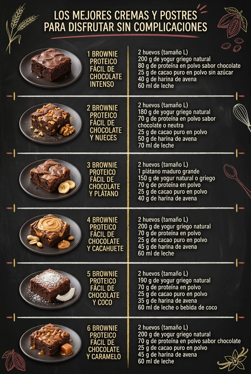Los mejores Cremas y Postres para disfrutar sin complicaciones