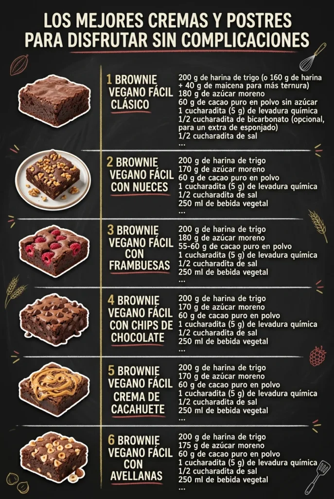 Los mejores Cremas y Postres para disfrutar sin complicaciones