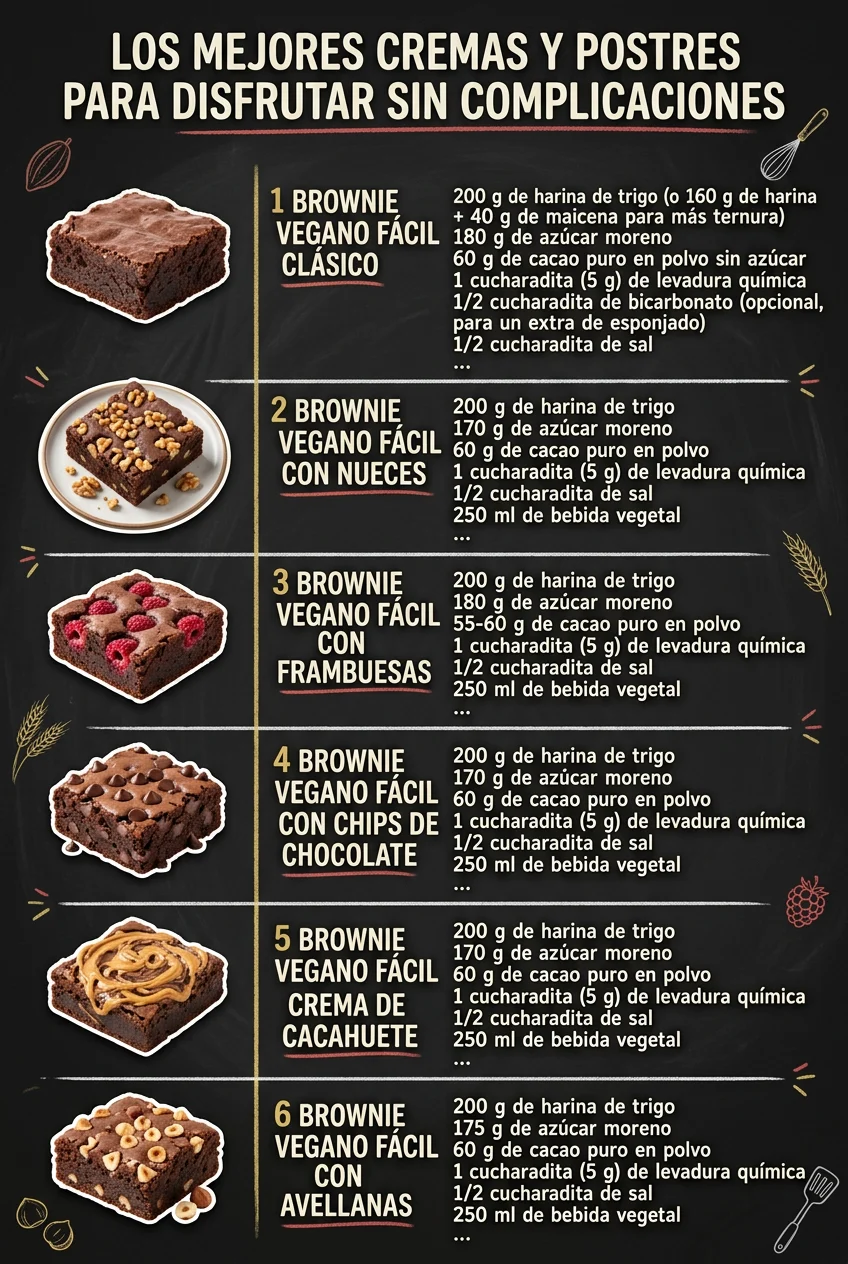 Los mejores Cremas y Postres para disfrutar sin complicaciones