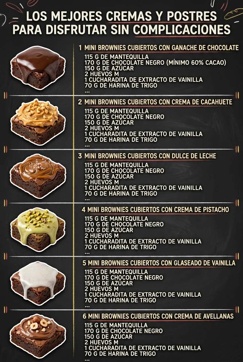 Los mejores Cremas y Postres para disfrutar sin complicaciones
