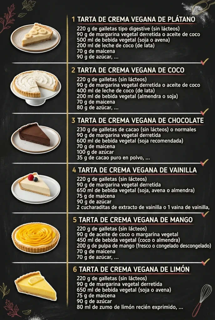 Los mejores Cremas y Postres para disfrutar sin complicaciones