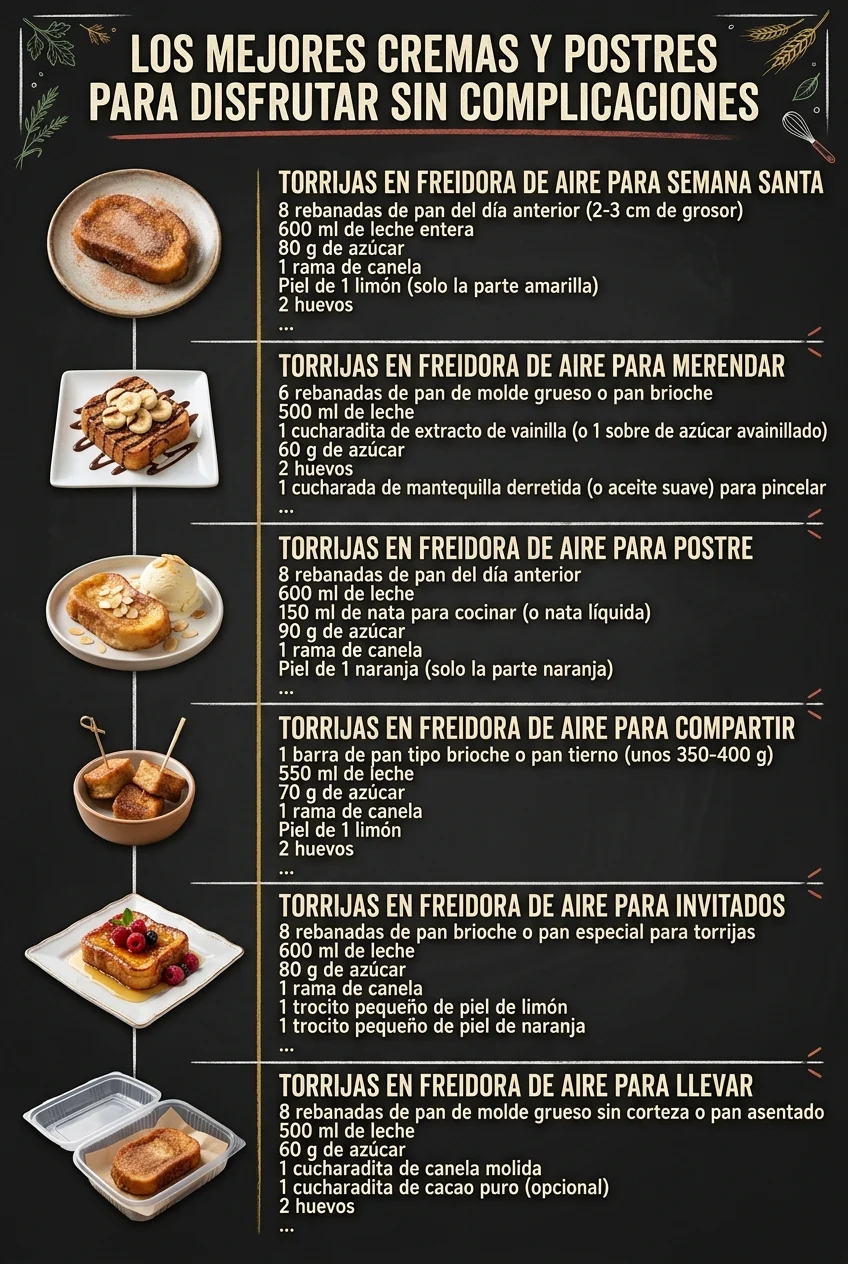 Los mejores Cremas y Postres para disfrutar sin complicaciones
