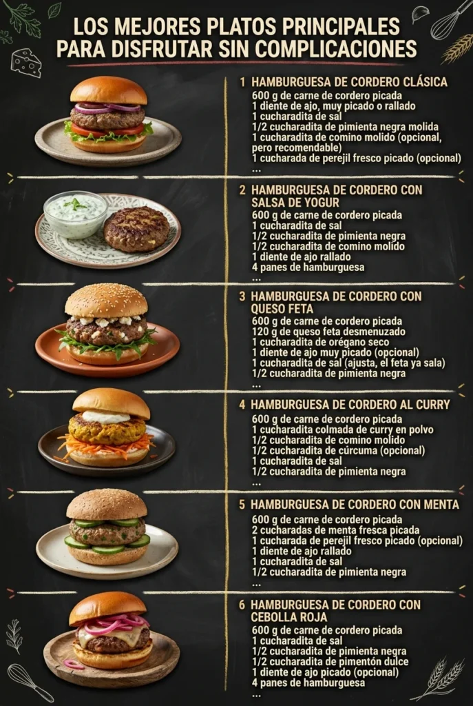 Los mejores Platos Principales para disfrutar sin complicaciones
