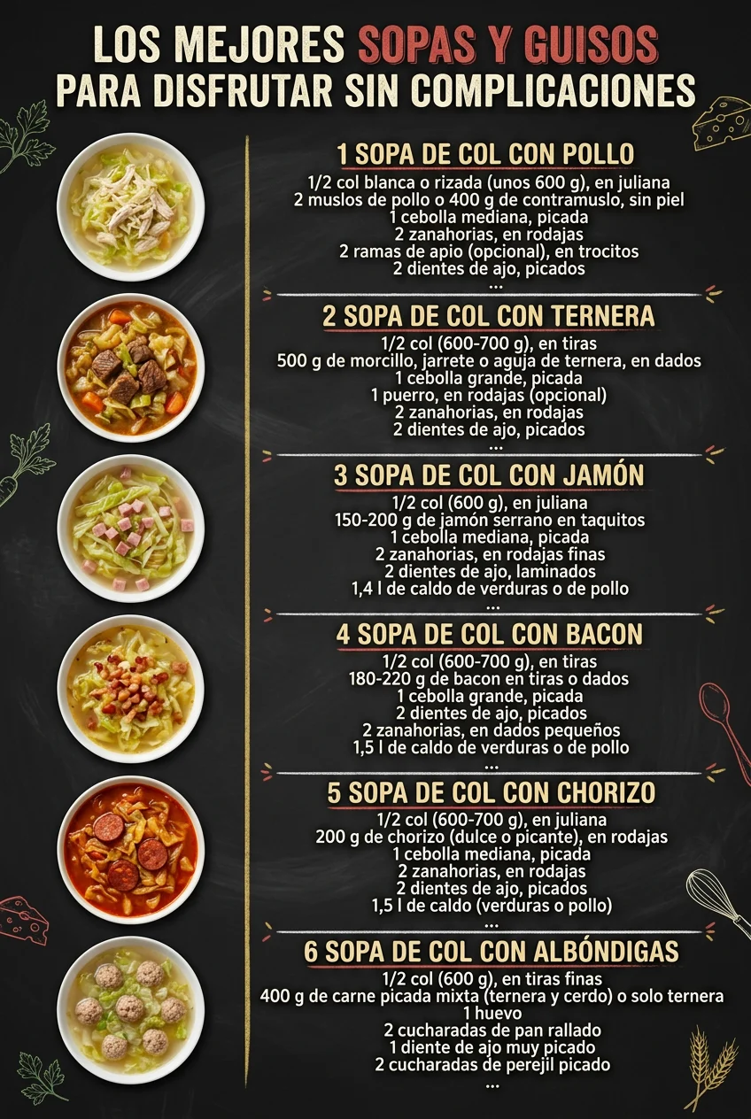 Los mejores Sopas y Guisos para disfrutar sin complicaciones