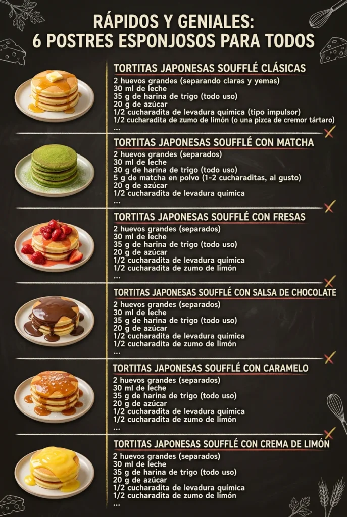 Rapidos y geniales 6 Cremas y Postres para todos