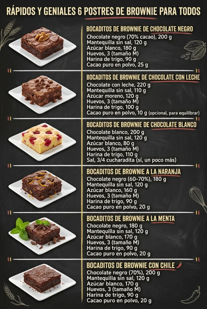 Rapidos y geniales 6 Cremas y Postres para todos