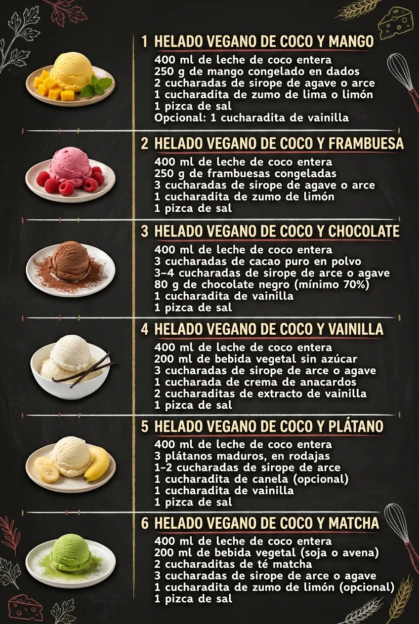 Rapidos y geniales 6 Cremas y Postres para todos