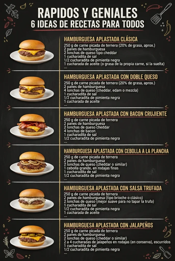 Rapidos y geniales 6 Ideas de Recetas para todos