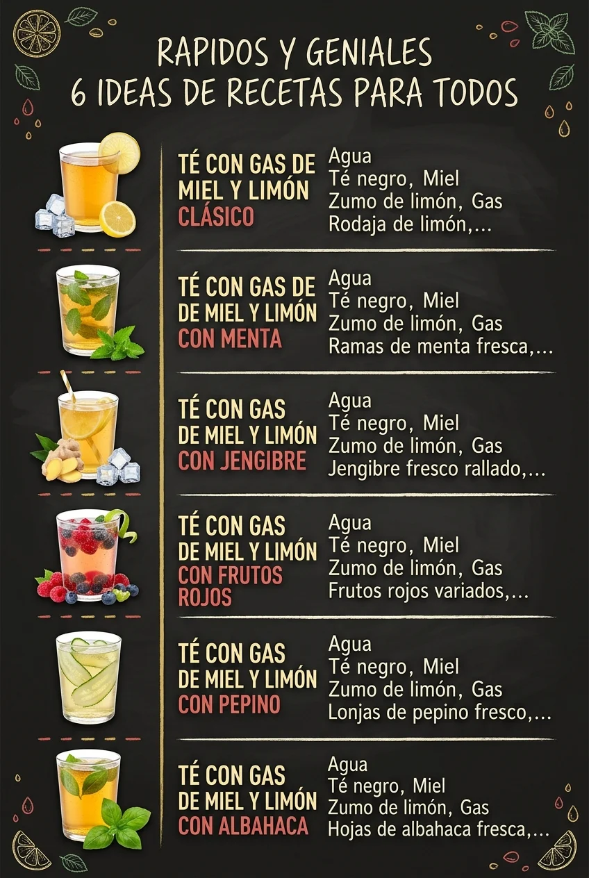 Rapidos y geniales 6 Ideas de Recetas para todos