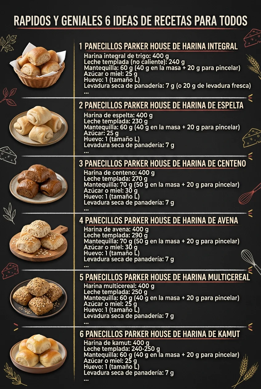 Rapidos y geniales 6 Ideas de Recetas para todos