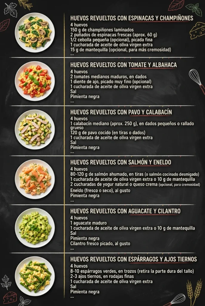 Rapidos y geniales 6 Ideas de Recetas para todos