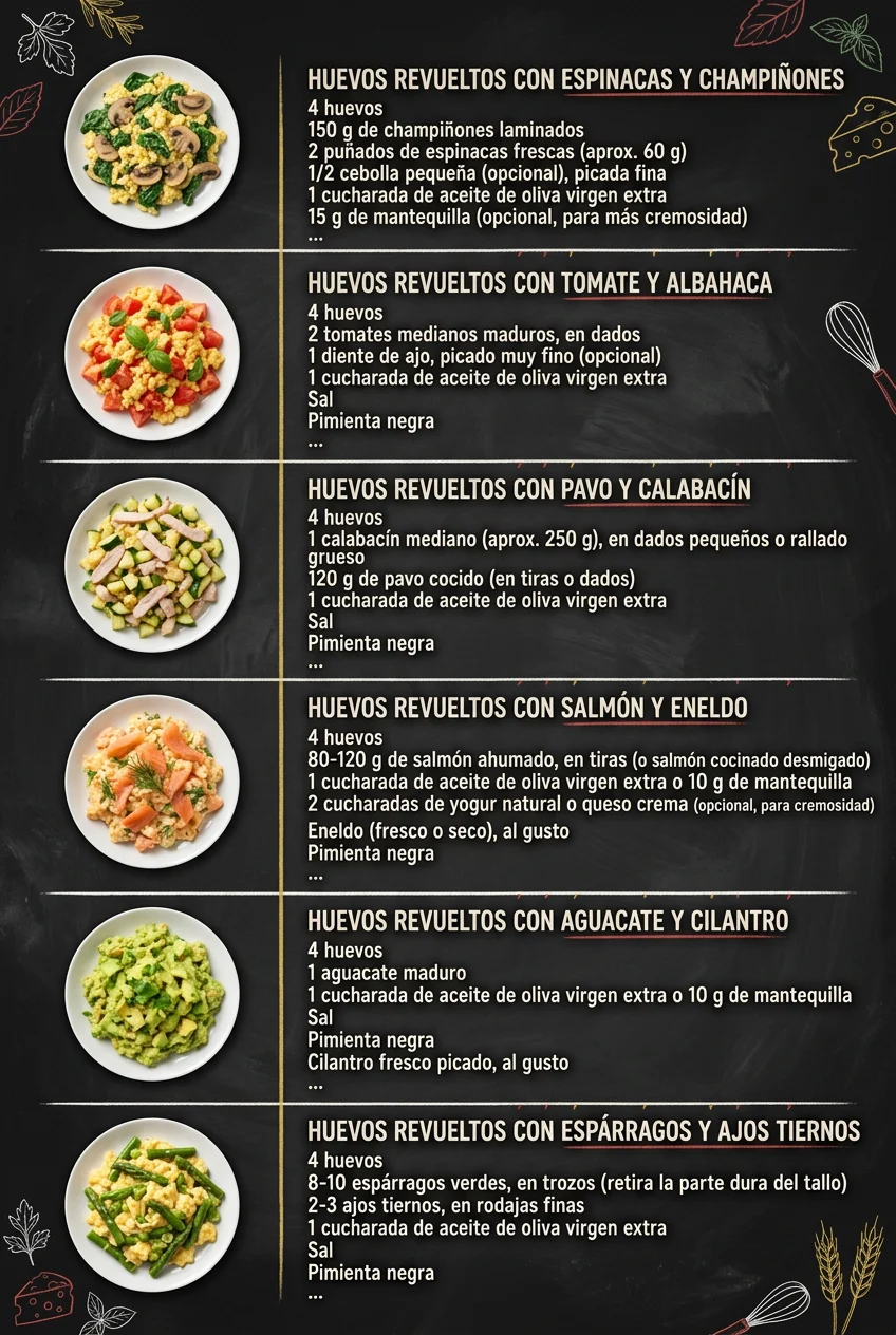 Rapidos y geniales 6 Ideas de Recetas para todos