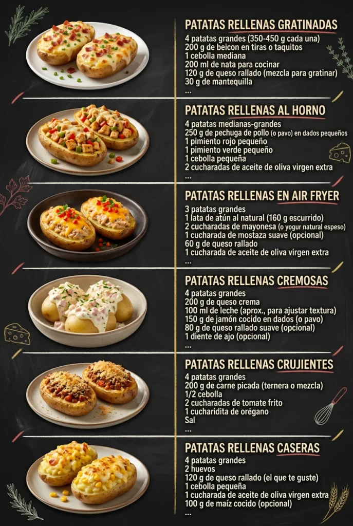 Rapidos y geniales 6 Ideas de Recetas para todos