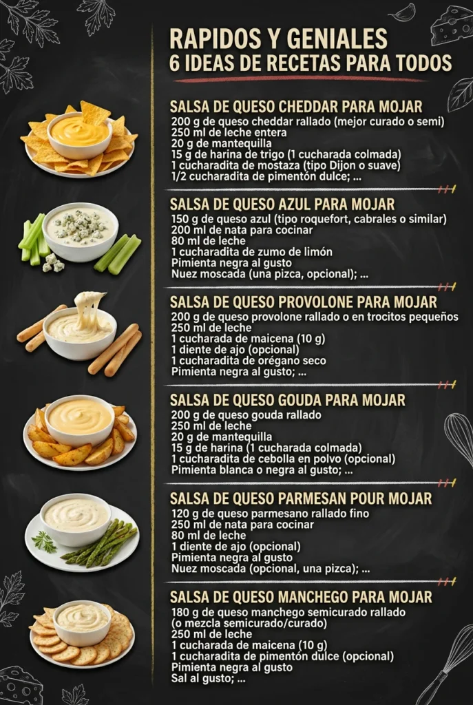 Rapidos y geniales 6 Ideas de Recetas para todos