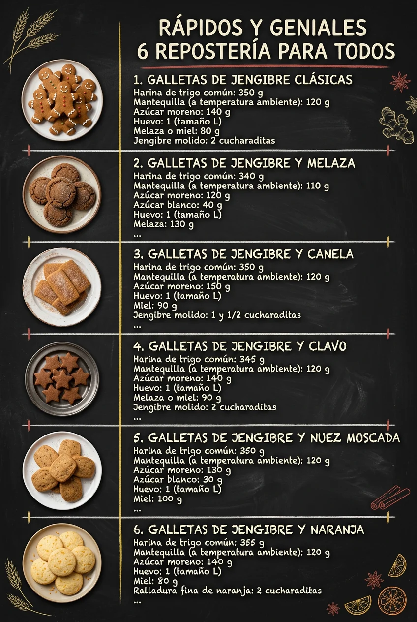 Rapidos y geniales 6 Reposteria para todos