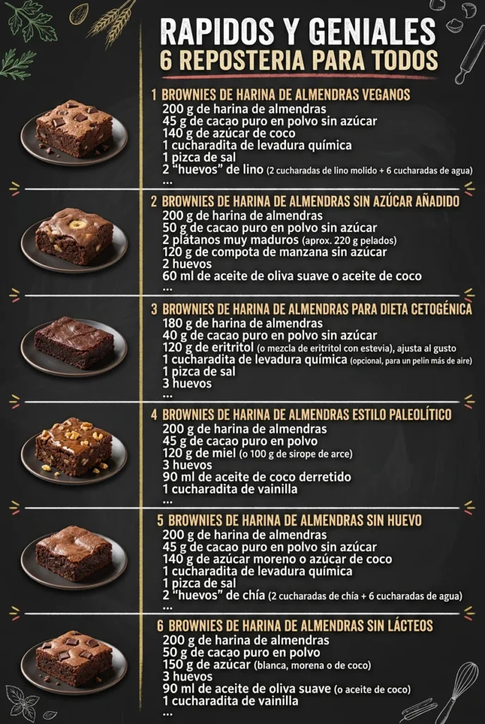 Rapidos y geniales 6 Reposteria para todos