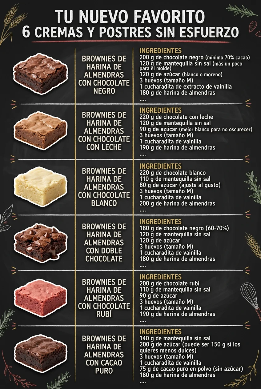 Tu nuevo favorito 6 Cremas y Postres sin esfuerzo