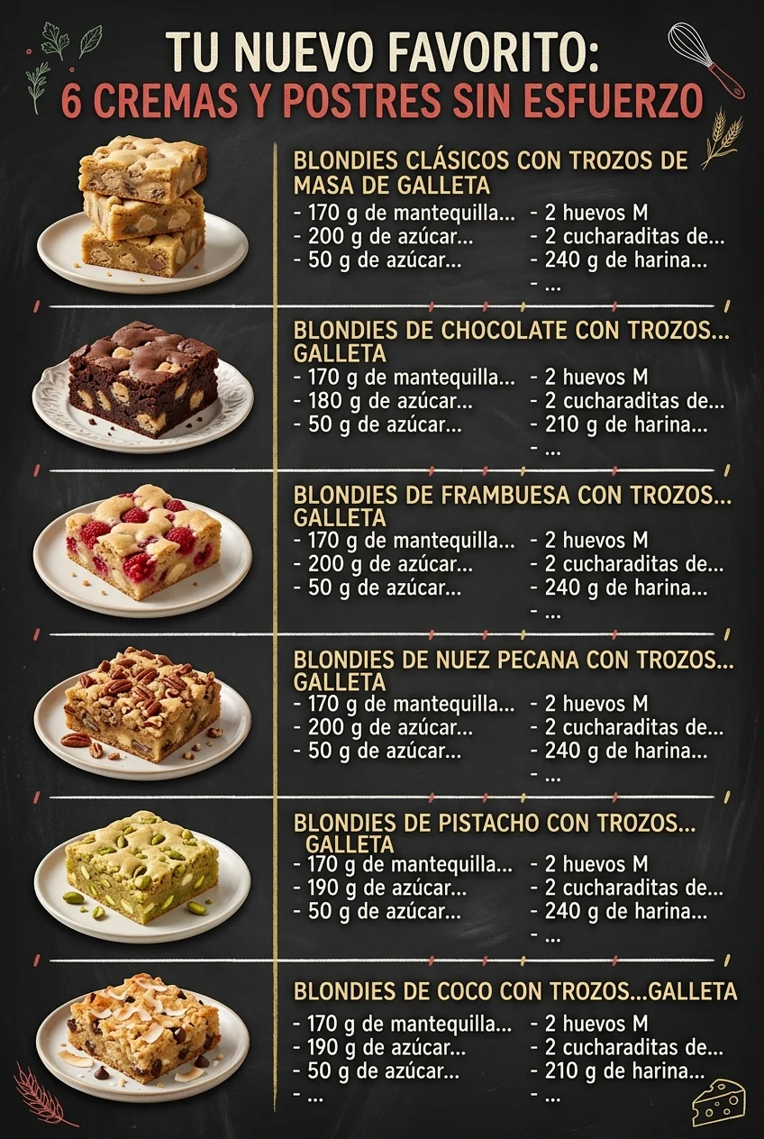 Tu nuevo favorito 6 Cremas y Postres sin esfuerzo