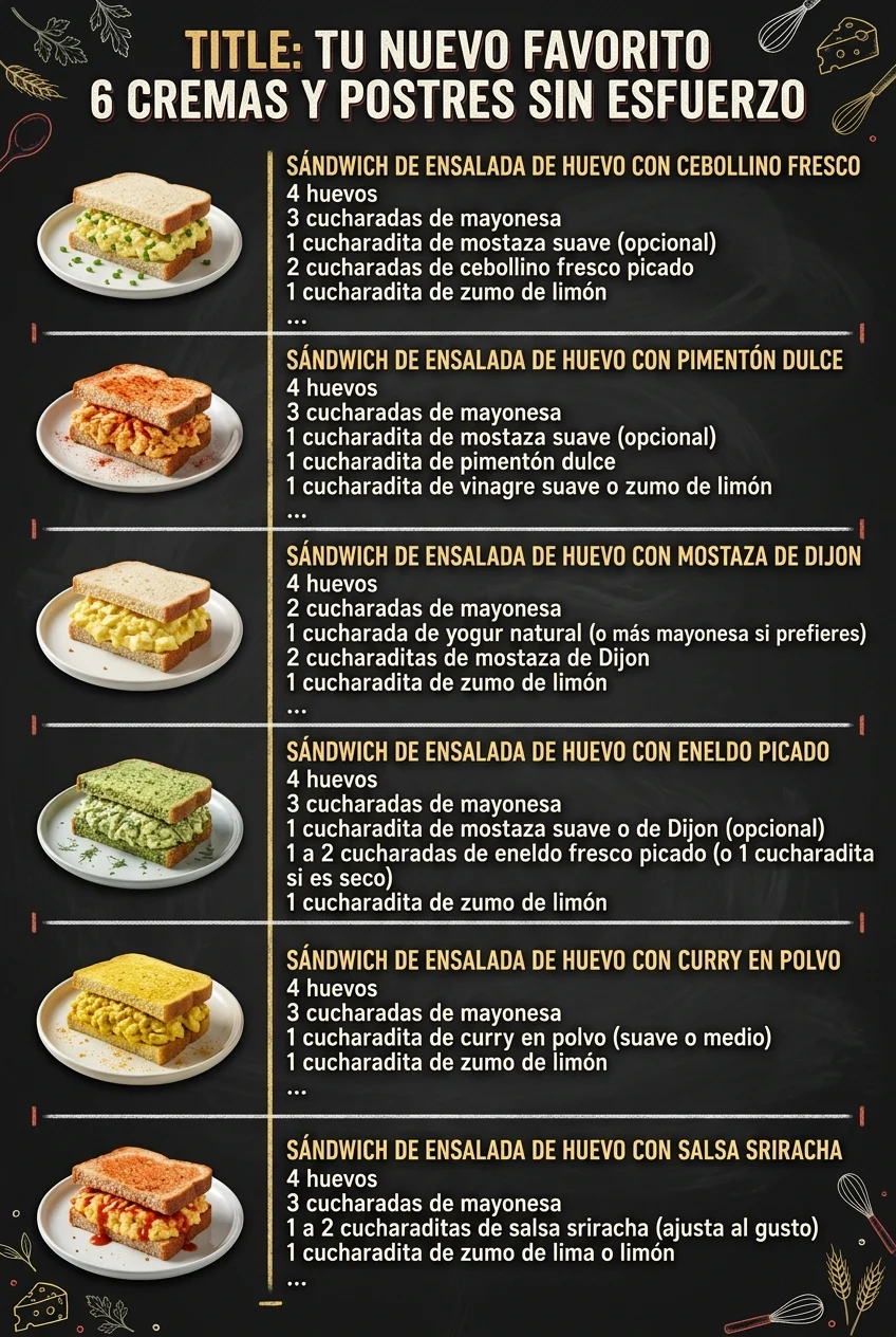 Tu nuevo favorito 6 Cremas y Postres sin esfuerzo