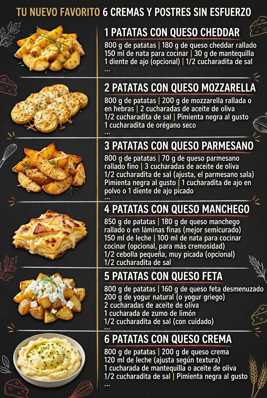 Tu nuevo favorito 6 Cremas y Postres sin esfuerzo