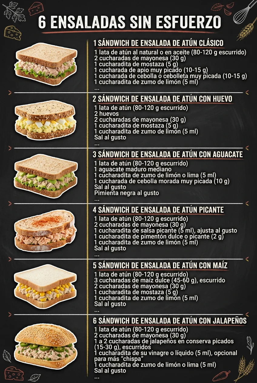 Tu nuevo favorito 6 Ensaladas sin esfuerzo