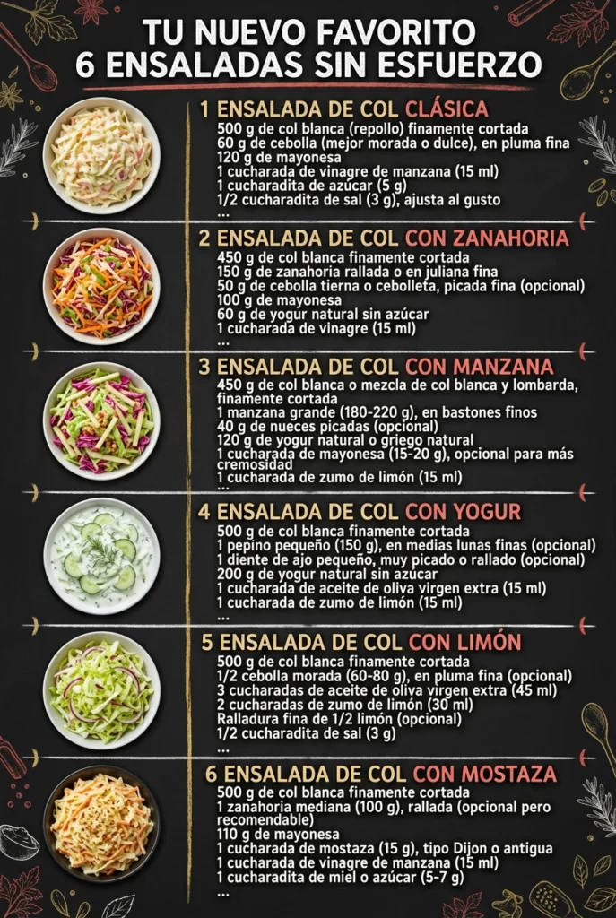 Tu nuevo favorito 6 Ensaladas sin esfuerzo