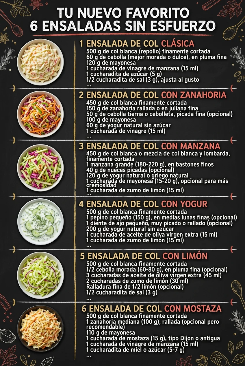 Tu nuevo favorito 6 Ensaladas sin esfuerzo