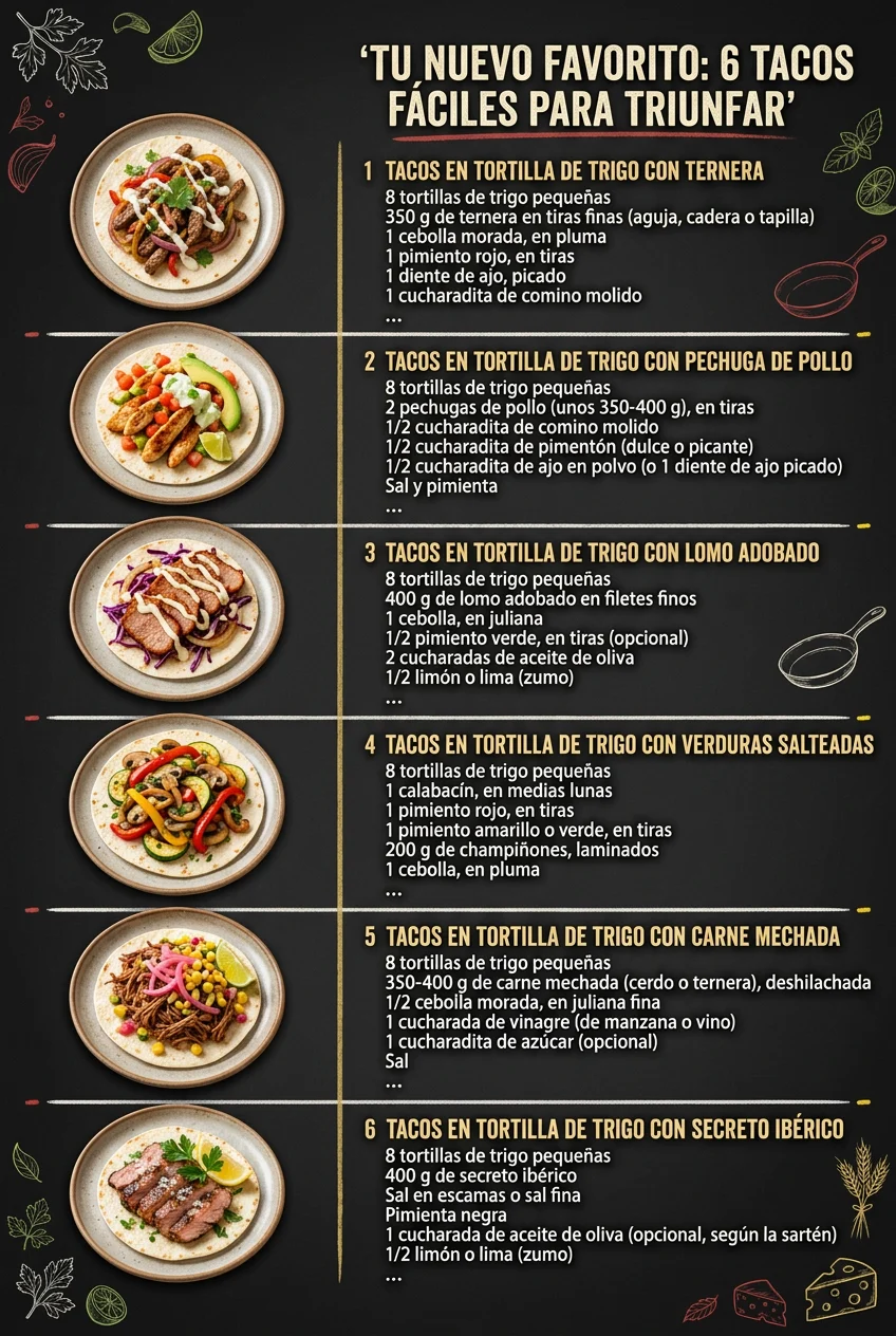 Tu nuevo favorito 6 Ideas de Recetas sin esfuerzo