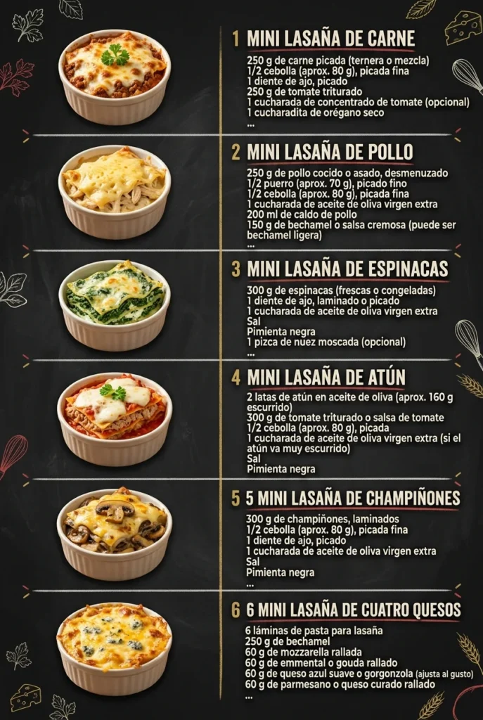 Tu nuevo favorito 6 Ideas de Recetas sin esfuerzo