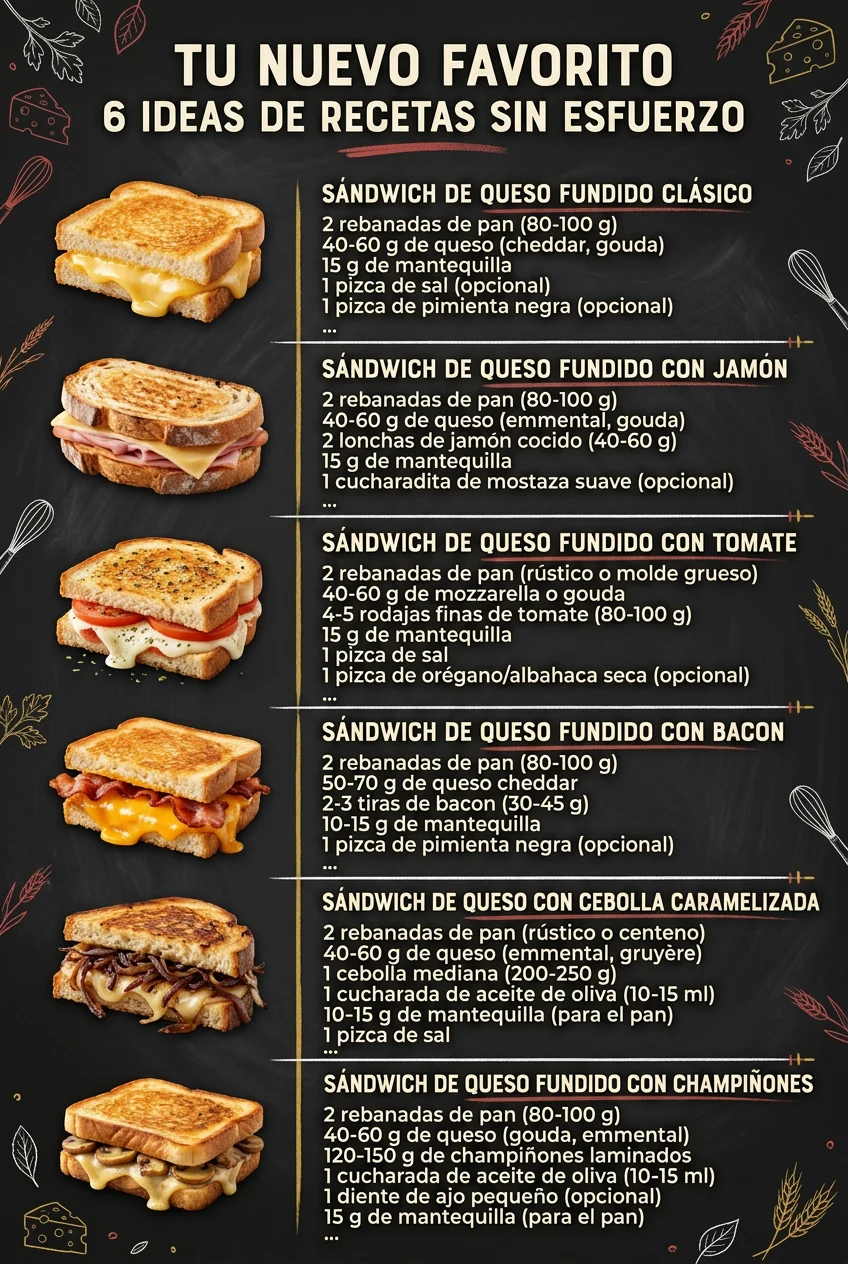 Tu nuevo favorito 6 Ideas de Recetas sin esfuerzo