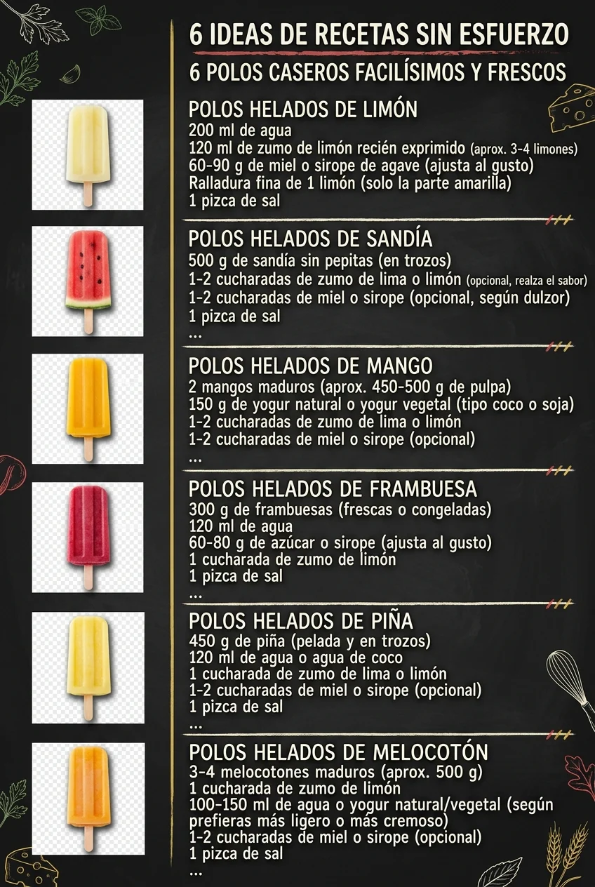 Tu nuevo favorito 6 Ideas de Recetas sin esfuerzo