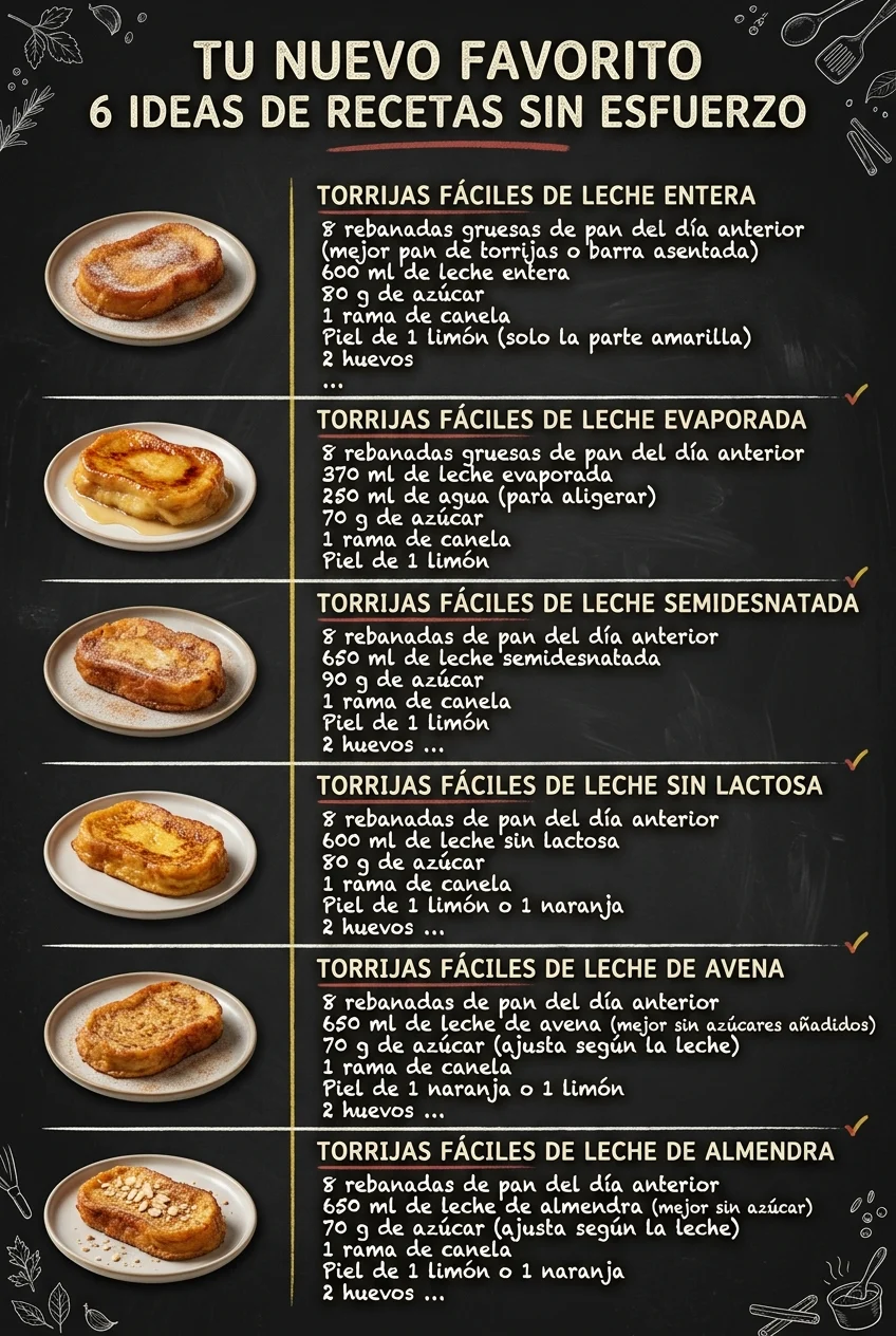 Tu nuevo favorito 6 Ideas de Recetas sin esfuerzo